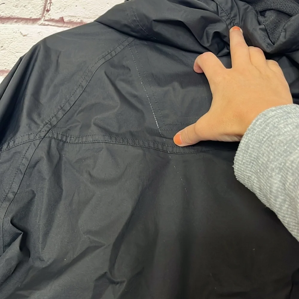 Timberland Waterproof Hooded Jacket Black Medium EUC
